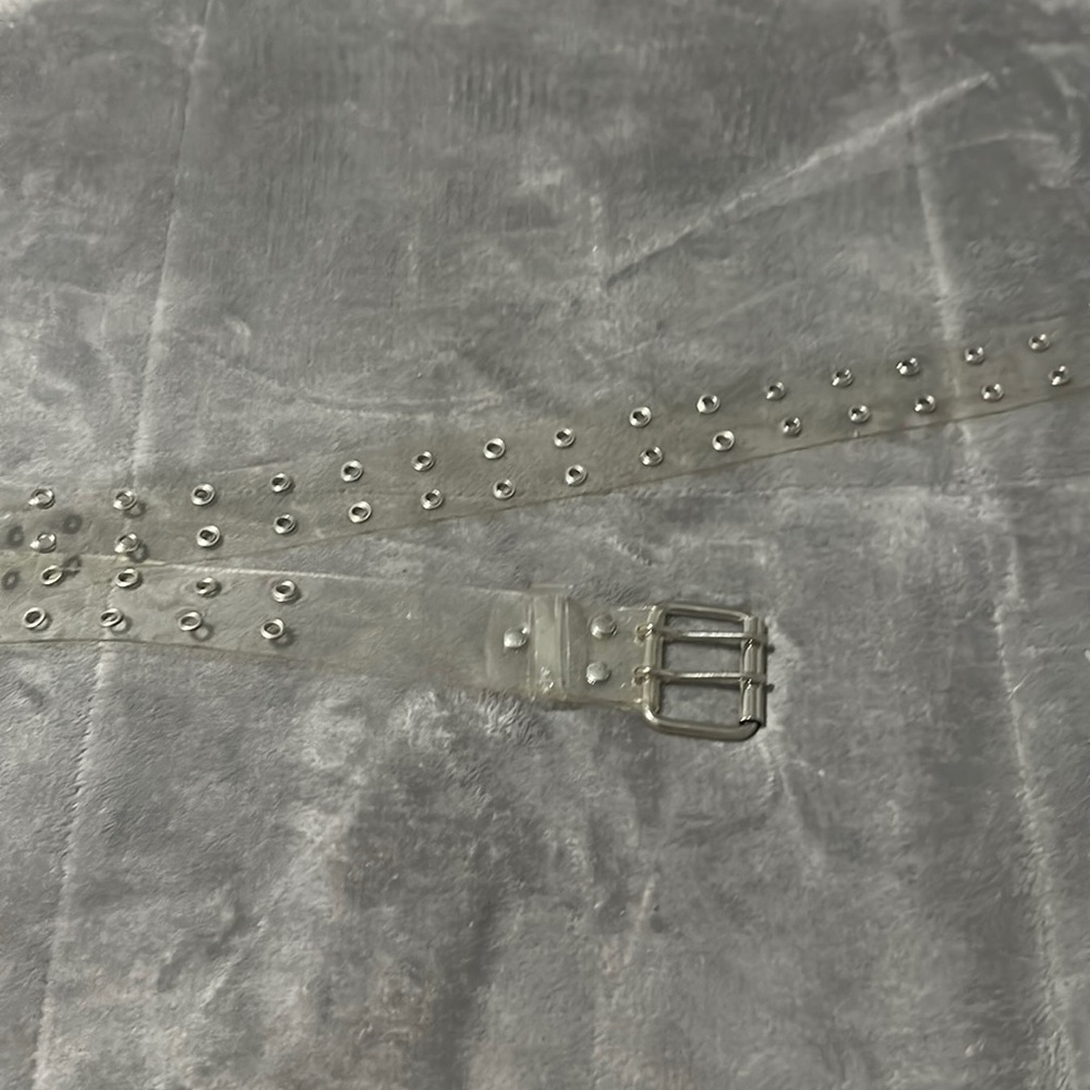 clear belt